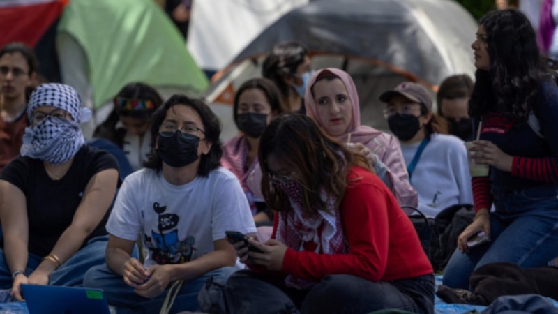 ABD'de Filistin protestosuna katılan öğrenciler yargılanacak
