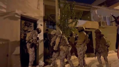 İzmir'de terör propagandası yapanlara gözaltı