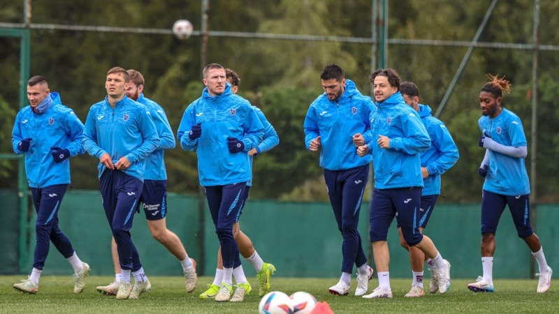 Trabzonspor, Rizespor maçı hazırlıklarını sürdürüyor