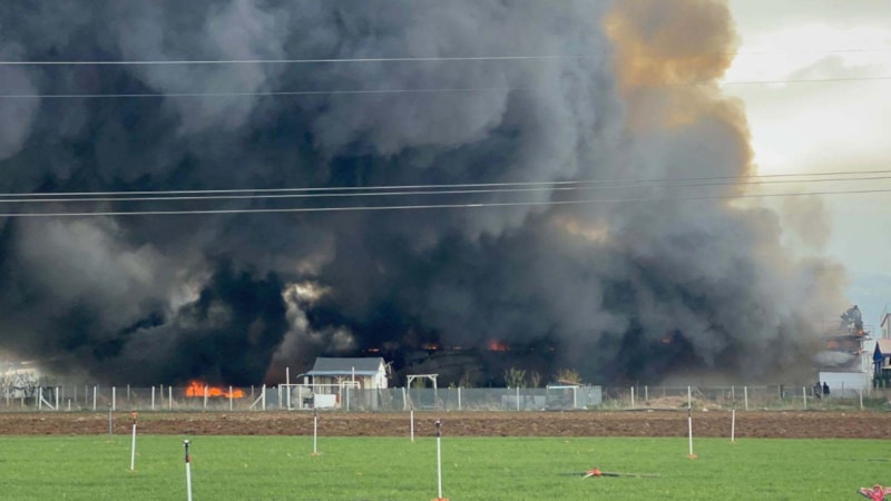 Konya'da kaynak makinesi, tavuk çiftliğinde yangın çıkardı