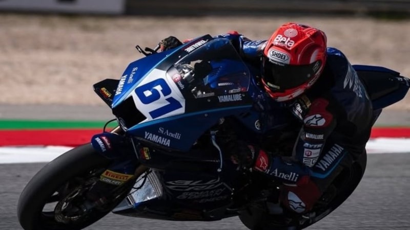 Can Öncü, Supersport Hollanda ayağındaki ilk yarışta 3. oldu