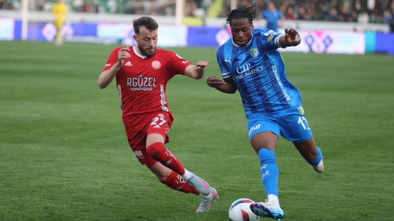 Bodrum FK - Antalyaspor maçında gol sesi çıkmadı