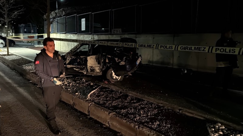 Sivas'ta otomobil ağaca çarptı, sürücüsü hayatını kaybetti