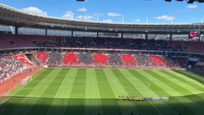 Eskişehirspor'un Bölgesel Amatör Lig maçına büyük ilgi