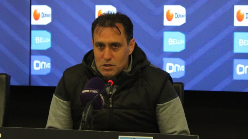 Kasımpaşa Teknik Sorumlusu Serhat Sütlü: Hayal kırıklığı yaşıyoruz