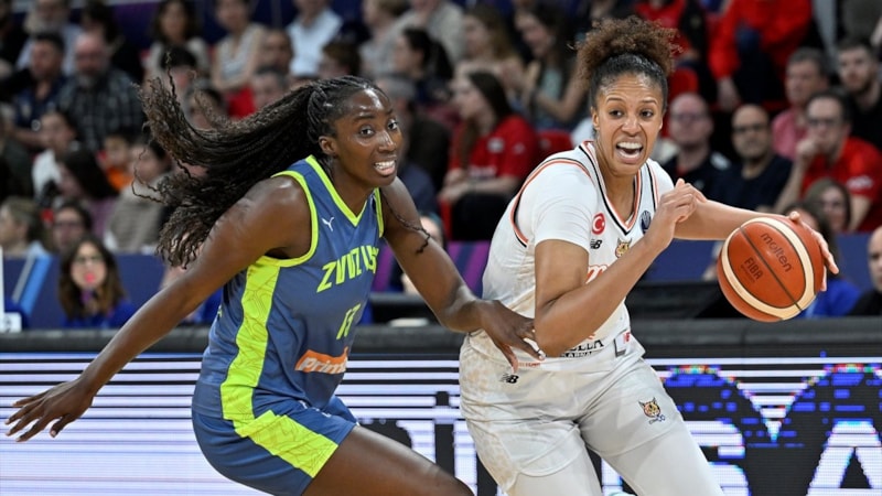 ÇBK Mersin, Kadınlar EuroLeague finalinde ZVVZ USK Prag'a kaybetti