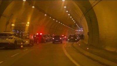 İstanbul'da tünelde kaza yapan motosiklet sürücüsü öldü