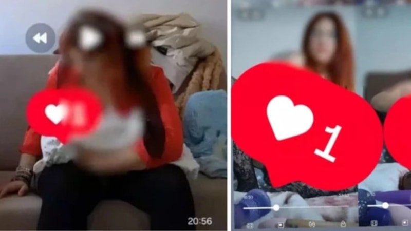 Sivas'ta çocuğuyla müstehcen görüntüler çeken anne gözaltında