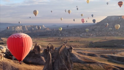 Türkiye genelinde bir yılda 933 bin 195 turist balonla uçtu! Uçuş rekoru