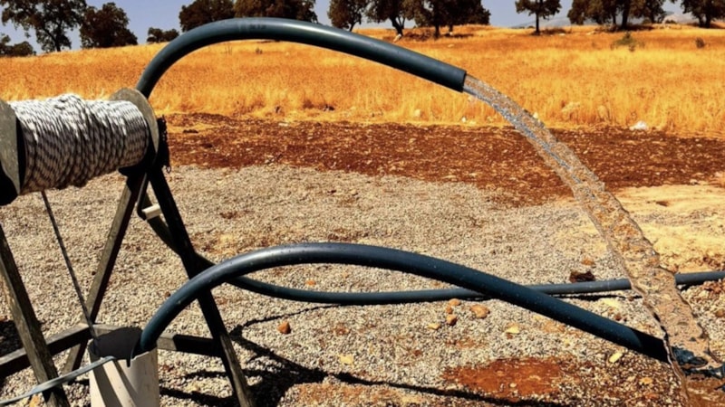 Batman’da Gaziler köyü 170 metrelik sondaj ile suya kavuştu