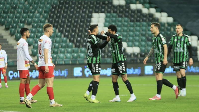 Kocaelispor, Yeni Malatyaspor'a 7 attı