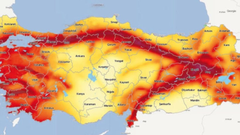 AFAD listeyi güncelledi: Deprem riski en düşük olan iller belli oldu! İşte, o iller…