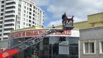 Samsun'da huzurevinde yangın çıktı: 85 kişi tahliye edildi