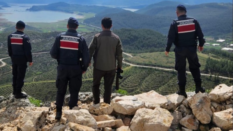 Isparta'da yaban keçisi avına 671 bin 355 lira ceza