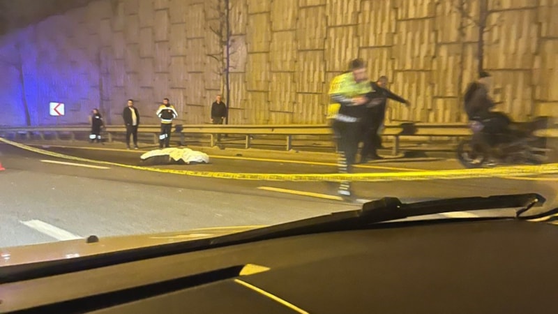 Ankara'da motosiklet kazası: 1 ölü, 1 yaralı