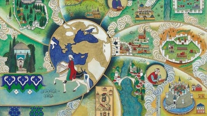 Evliya Çelebi nerelere gitti, kaç şehir gezdi? İşte seyahat rotası