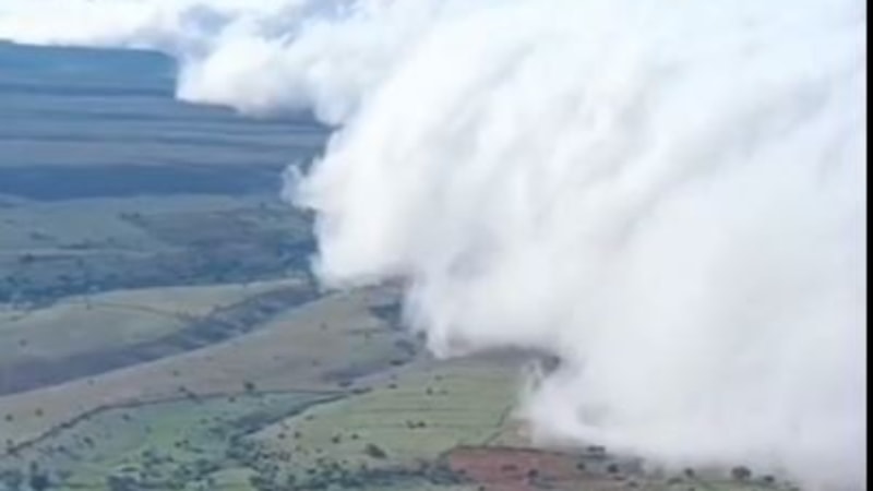 Mardin'de yoğun sis etkili oldu