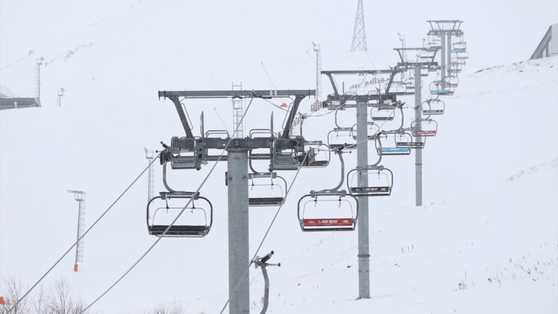 Palandöken'de kayak sezonu sona erdi