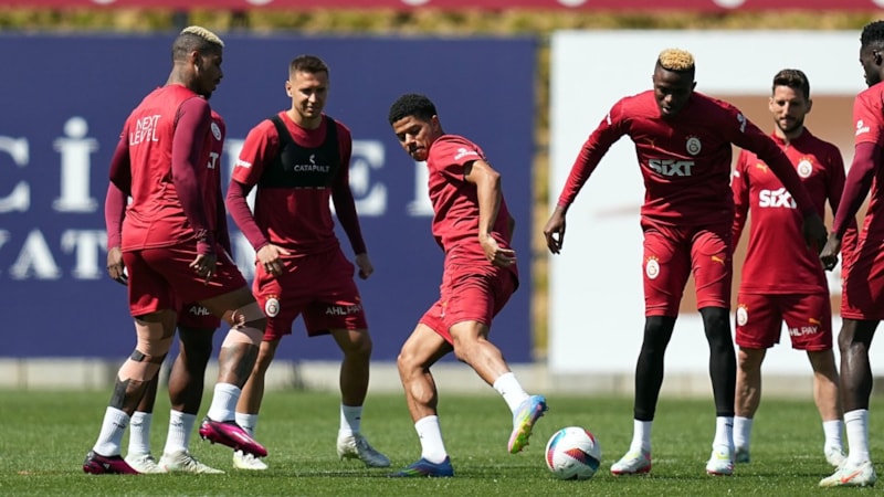 Galatasaray, Bodrum FK maçı hazırlıklarını sürdürdü