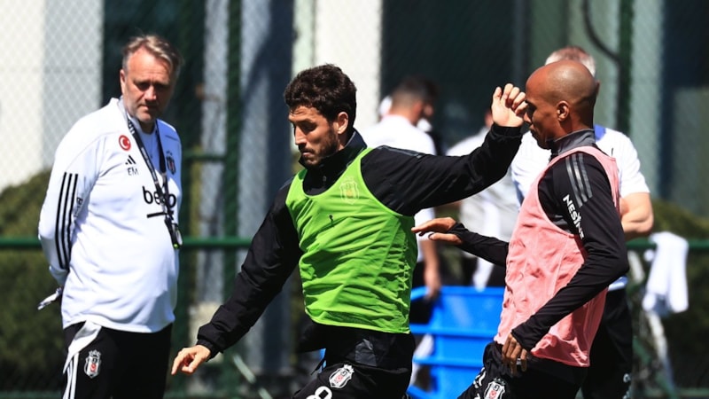 Beşiktaş'ta Göztepe maçı hazırlıkları devam etti