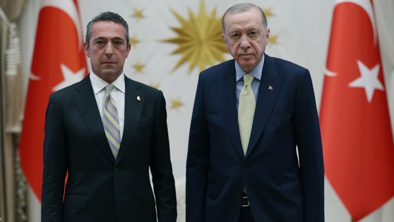 Cumhurbaşkanı Erdoğan, Fenerbahçe Başkanı Ali Koç'u kabul etti