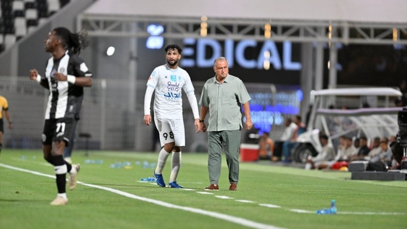 Fatih Terim'in takımı Al Shabab, Al Akhdoud ile berabere kaldı