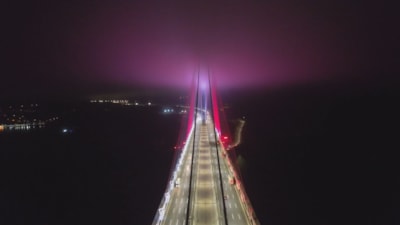 Yavuz Sultan Selim Köprüsü’nde büyüleyen sis