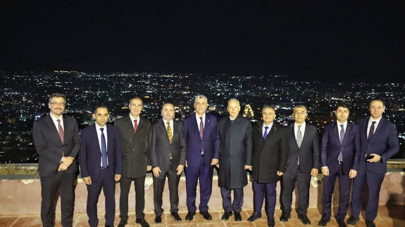 Ömer Bolat, Şam'da Kasiyun Dağı'nı ziyaret etti