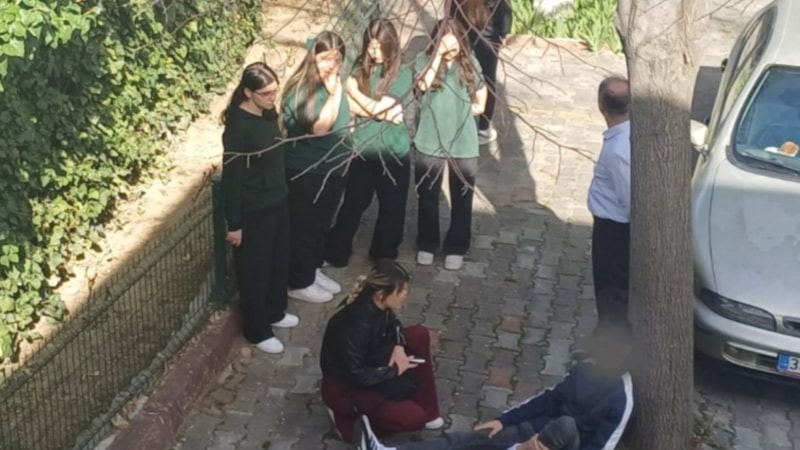 Nevşehir'de kütüphaneye giden öğrencilere köpek saldırdı