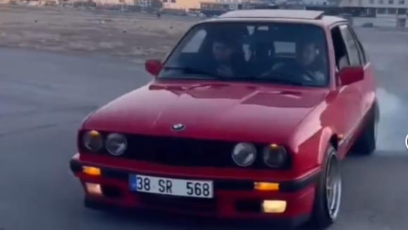 Mardin'de drift atan sürücü cezadan kaçamadı