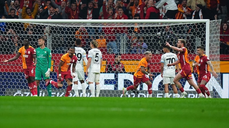 Galatasaray, Bodrum FK maçında rekor kırdı