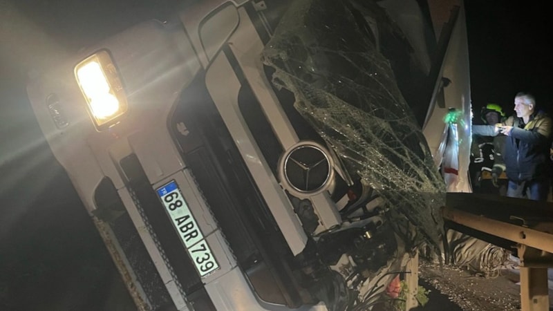 Balıkesir'de meydana gelen kazada 1 kişi hayatını kaybetti