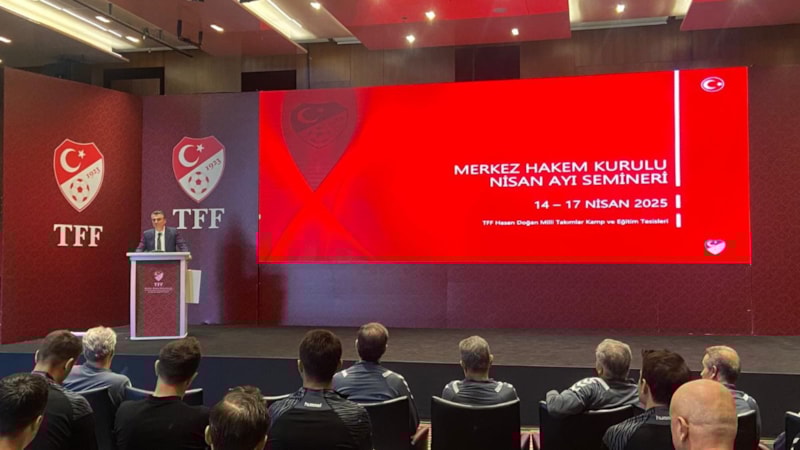 TFF Merkez Hakem Kurulu, nisan ayı hakem kampını gerçekleştirdi