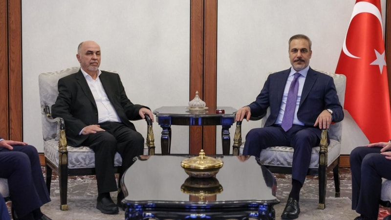 Dışişleri Bakanı Hakan Fidan, Hamas heyetiyle görüştü