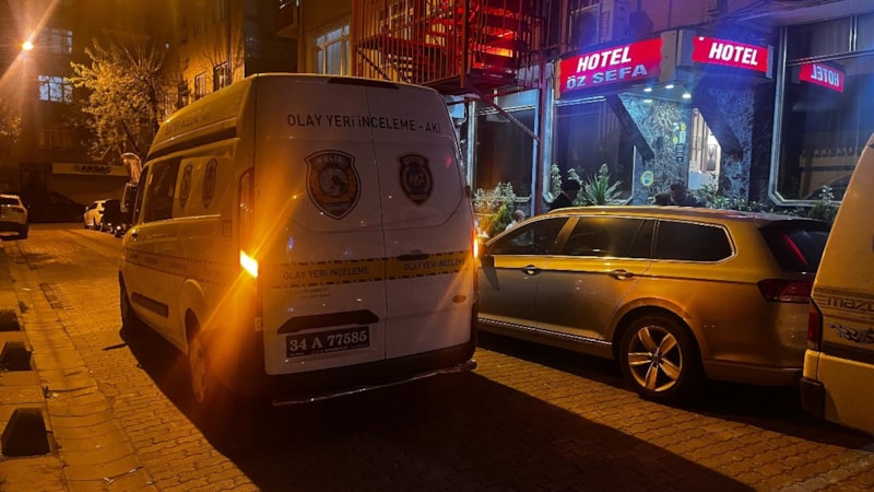 İstanbul'da 60 yaşında bir erkek otel odasında ölü bulundu