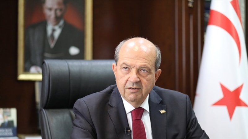 KKTC Cumhurbaşkanı Tatar: Huzur içinde yaşıyorsak mimarı Türk ordusudur