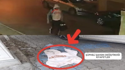 İzmir'de hırsızlık yaptıktan sonra kıyafetlerini değiştirdi