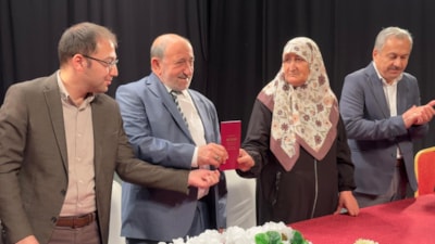 Kastamonu'da huzurevinde tanışıp evlendiler