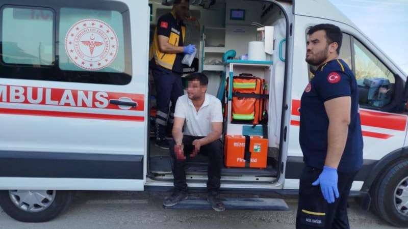 Denizli'de eski eşlerin çocuk görüş gününde bıçaklar konuştu