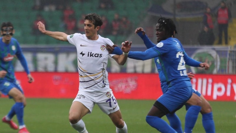 Rizespor, Eyüpspor'u tek golle geçti