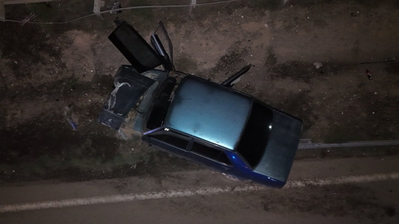 Kırıkkale'de kaza yapan otomobilin sürücüsü ortadan kayboldu