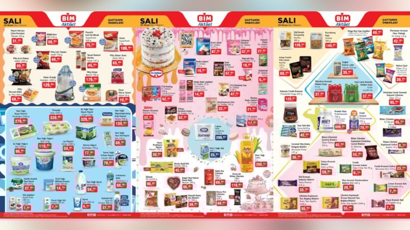 Kaşar, Beyaz, Eritme... BİM rafları şenlendirdi: İşte peynir ve tereyağı fiyatları