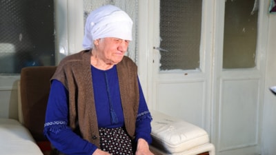 Adana'da görme engelli kadının gözyaşları: Evinden çıkartılacak