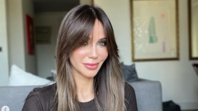 Eski manken Demet Şener'in yeni imajına beğeni yağdı