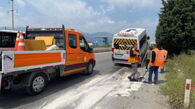 Manisa'da servis minibüsleri çarpıştı