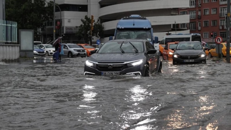 Ankara'ya sağanak yağış uyarısı