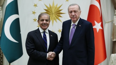 Cumhurbaşkanı Erdoğan, Pakistan Başbakanı Şerif'i kabul etti