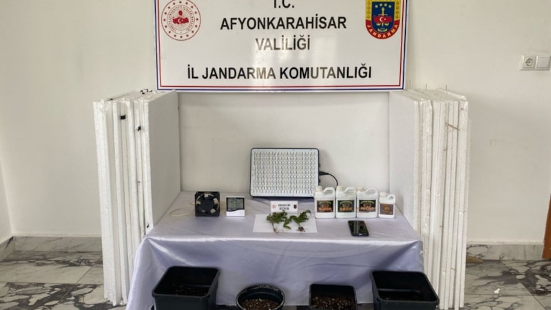 Afyonkarahisar'da uyuşturucu operasyonu