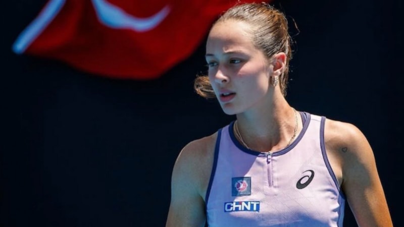 Milli tenisçi Zeynep Sönmez, Madrid Açık'a veda etti