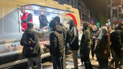 Türk Kızılay, İstanbul depremi sonrası beslenme desteğini sürdürüyor
